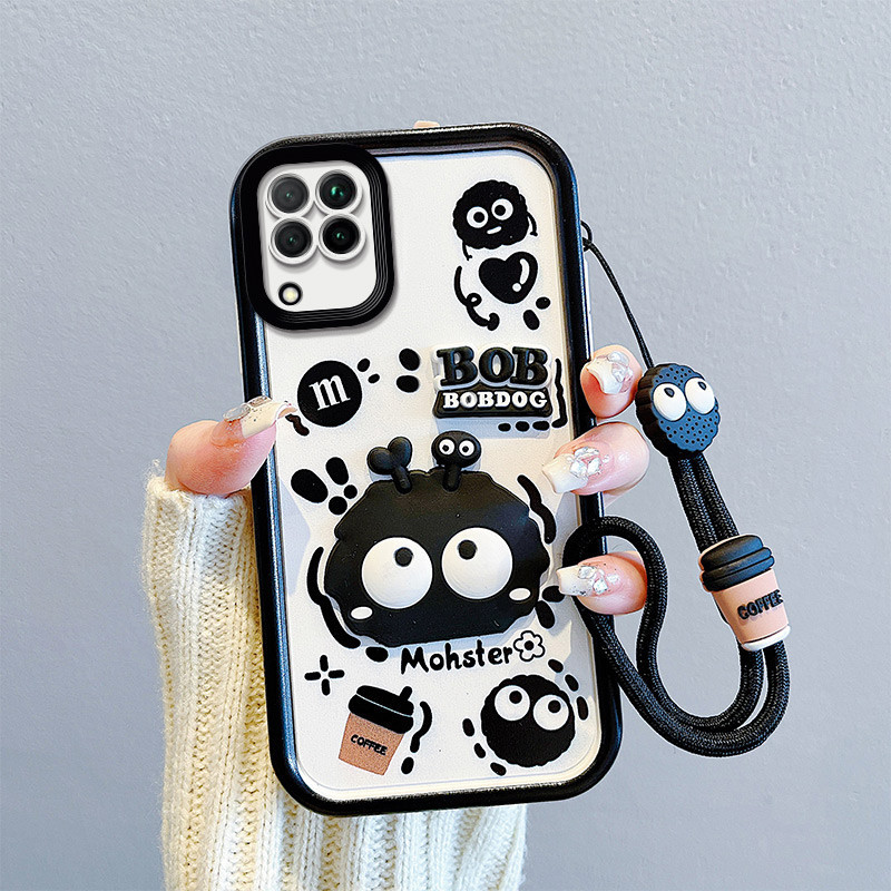 เคส huawei nova 7i สติกเกอร์ตุ๊กตาเคสโทรศัพท์สําหรับ กรณี
