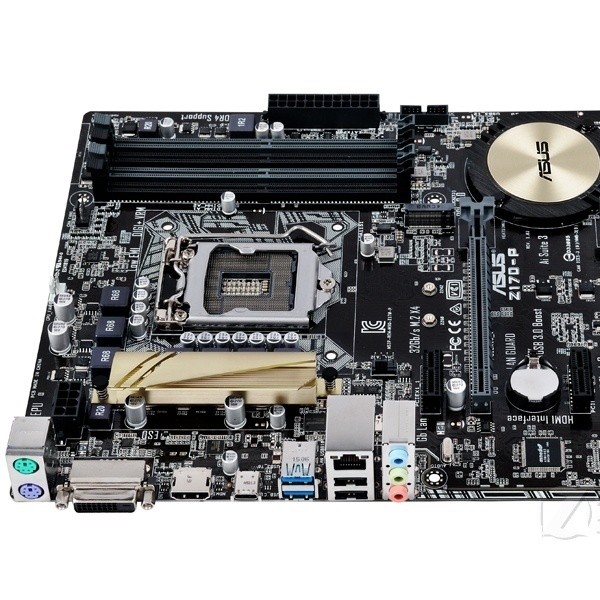 คอมพิวเตอร์เดสก์ท็อป Asus/ASUS Z170-P โอเวอร์คล็อก 1151 เมนบอร์ดรองรับ DDR4 6700K