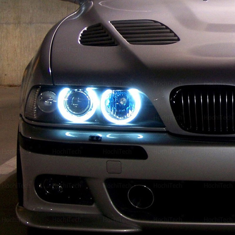 สีสัน Bright 20W LED Angel Eye Marker หลอดไฟสําหรับ BMW E87 E39 M5 E60 E61 E63 E64 M6 E65 E66 E83 X3 E53 X5 2000-2008 - รูปที่ 7