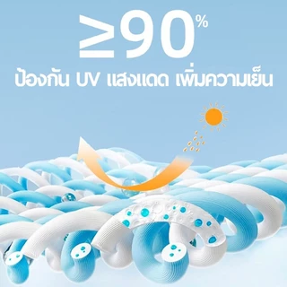 หมวกกันแดดUV 2ลายในใบเดียว ลายสวย สะดุดตา ปีกกว้าง 18 cm เย็นสบาย No.SP17