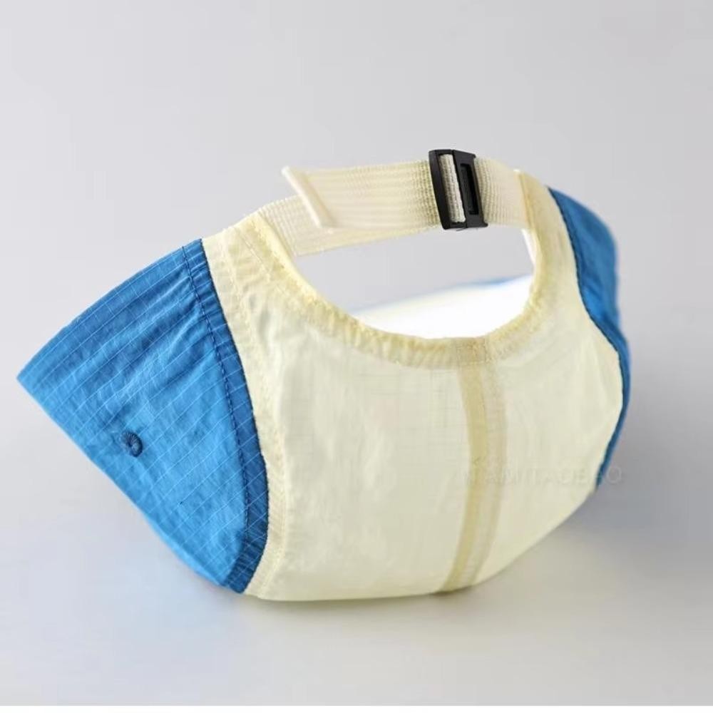 Carnation Splicing หมวกเบสบอล, หมวกบังแดดแห้งเร็วแบบปรับได้, กันน้ํา 5-Panel หมวก Snapback แบบบางสไตล์ญี่ปุ่น - รูปที่ 2