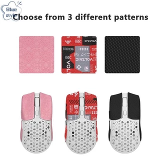 Bluestyle 15*11 ซม.DIY Anti-Slip เกมไร้สาย Universal สไตล์สติกเกอร์เมาส์ Sweat-Proof Mouse Grip เทปสวมใส่ PC Desktop แล็ปท็อปใหม่