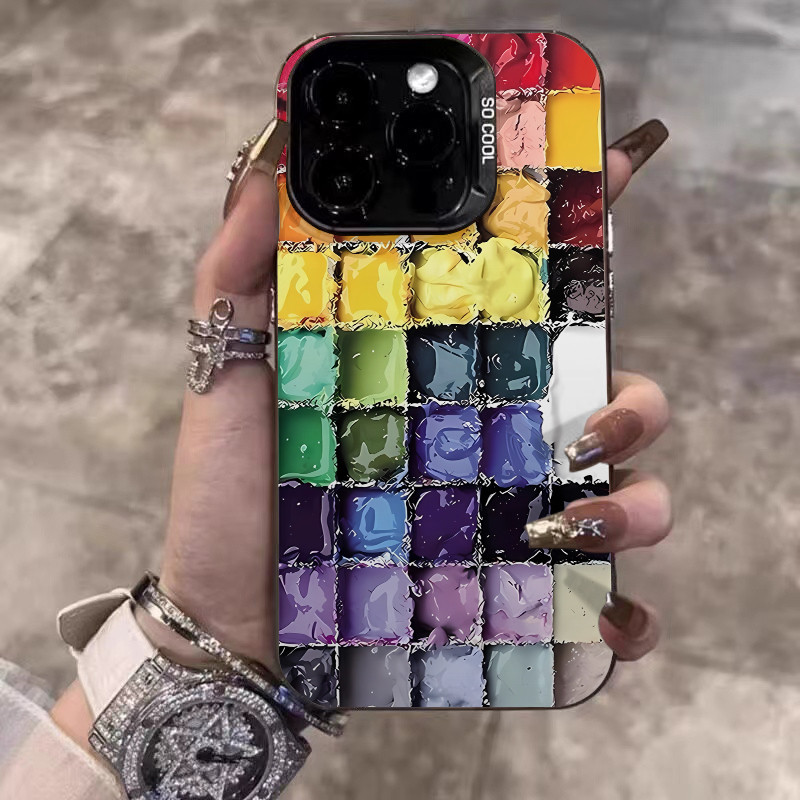 ❤️จัดส่งทันที❤️เคสไอโฟน11 13 14 15 16 17 Pro Max Colorful color phone case  Case For iPhone 13PM,16P
