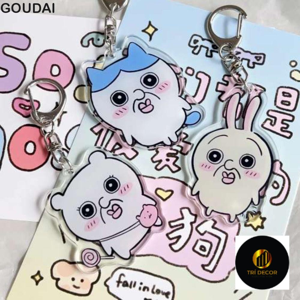 Goudai Anime Chikawa Rakko พวงกุญแจอุปกรณ์แขวนตลก