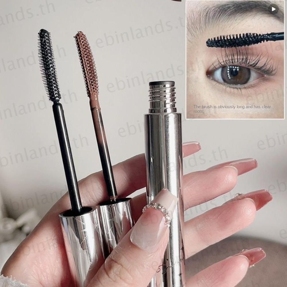 Ebinlands สี, ความยาวปริมาณหลอดเงินขนาดเล็กสีสันสดใส, กันน้ํา Curly Extended Effect Liquid Lash สําหรับแต่งตา