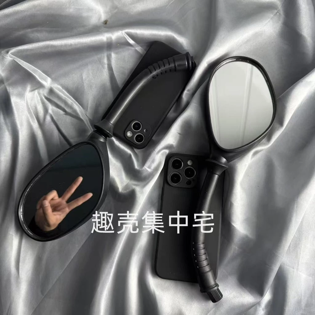 Iphone 11 16 13 Spoof กระจกมองหลังรถจักรยานยนต์ Tricky เหมาะสําหรับ Apple 16pro เคสโทรศัพท์ 15/14 12 XR XSMAX X/XS 13ProMAX 12ProMax 11Promax 12Pro 14Pro 7Plus 8Plus 7/8/SE2020 15Pro 6Plus 6Plus 6Splus