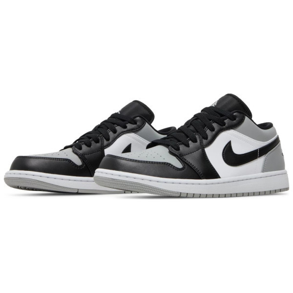 A/J 1 Low "Shadow Toes" 553558- 052 รองเท้าผู้ชายผู้หญิง