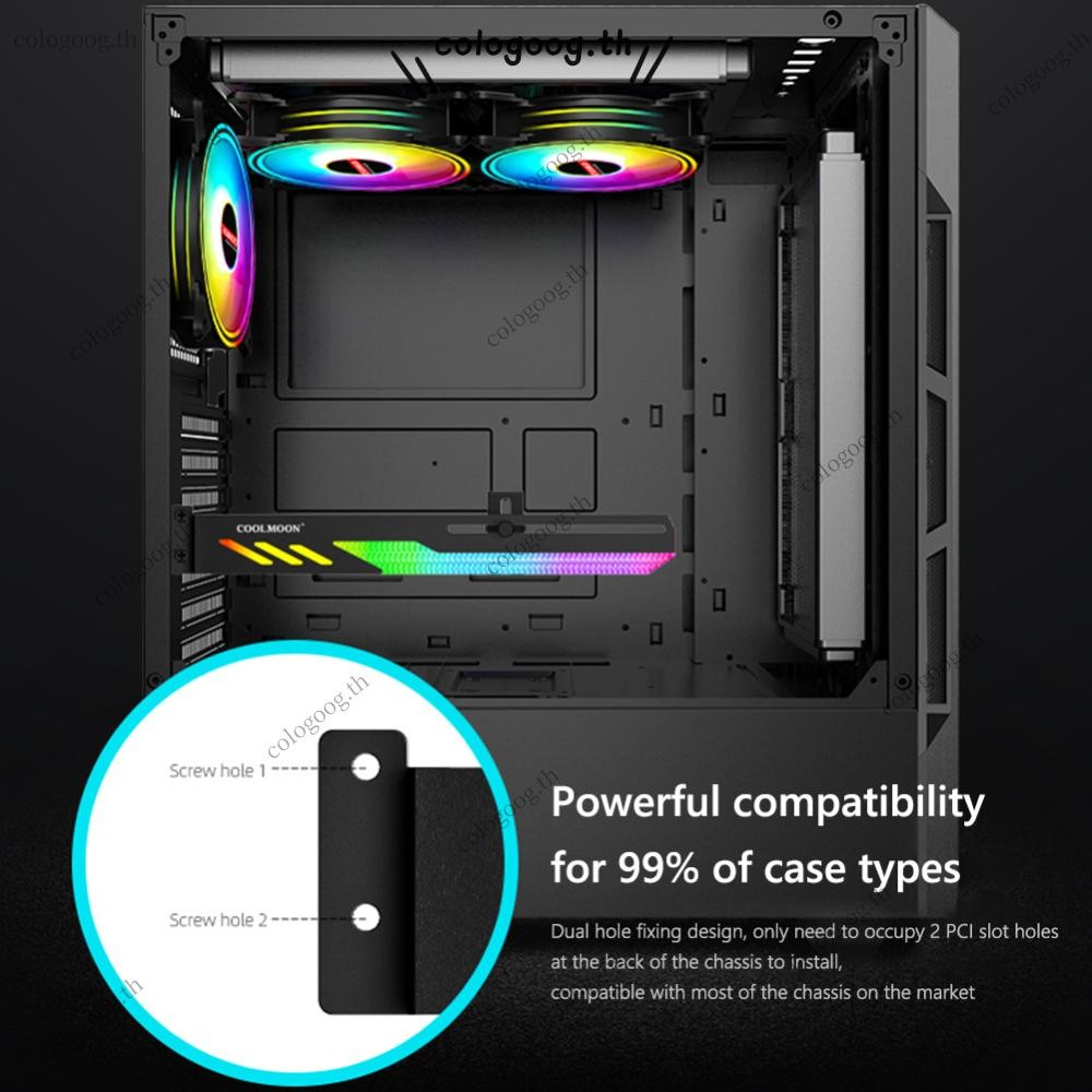 [colog.th] Gt8 GPU แนวนอนรองรับขาตั้งการ์ดวิดีโอคอมพิวเตอร์ที่วาง GPU - รูปที่ 5