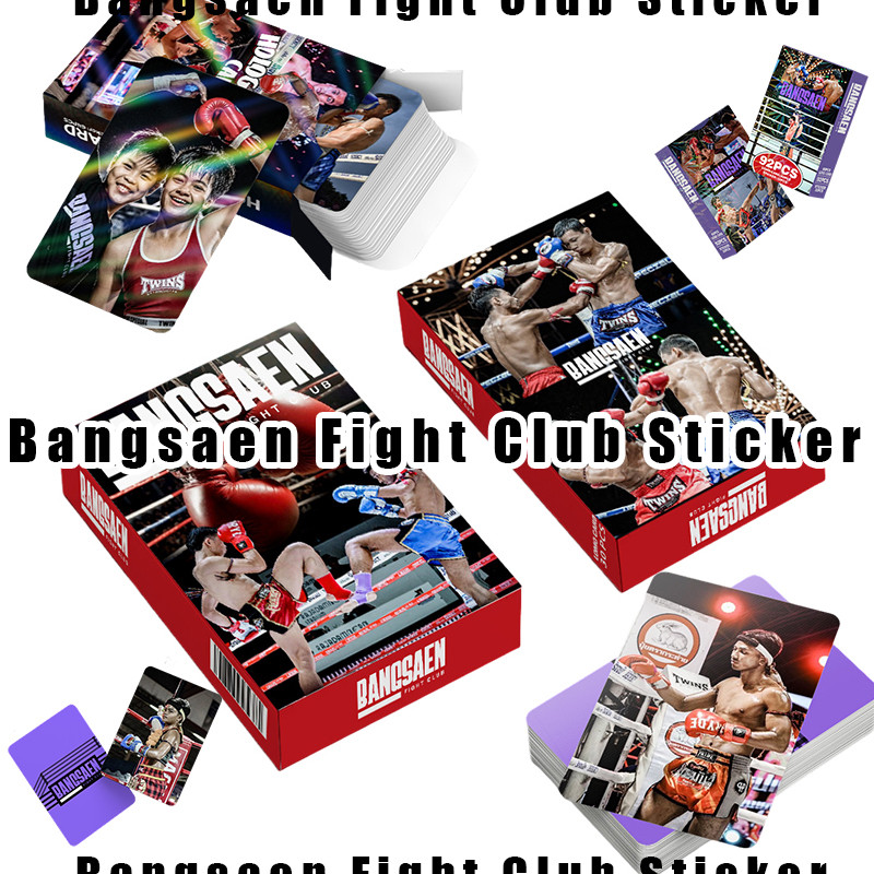 Bangsaen Fight Club Sticker การ์ด Lomo Fight Club Chuck Palhu Sticker