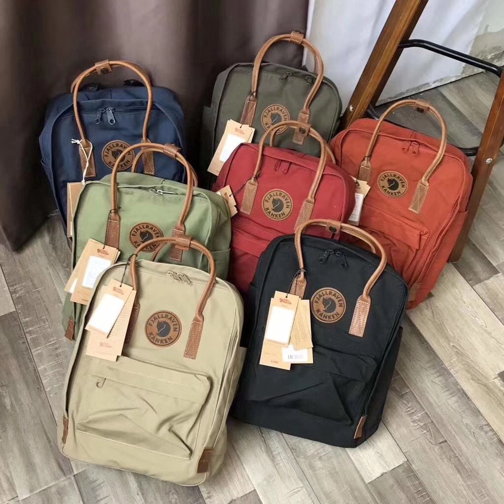 ยี่ห้อใหม่รุ่นที่สองพร้อมสต็อก 7L/16L/20L Fjallraven/kanken หนังแท้กระเป๋านักเรียนความจุขนาดใหญ่ ราคา ถูกที่สุด ดีลบีเคเค แกลเลอรีภาพที่ 2