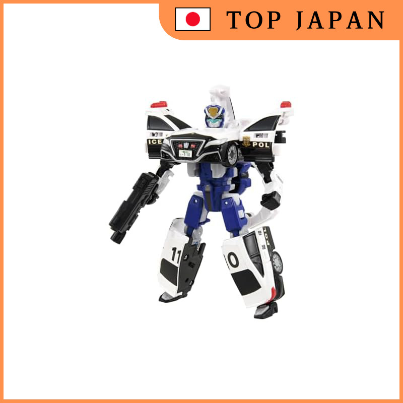 Takara Tomy Tomica Job Driver JB01 Police Braver Toyota Crown Patrol Car