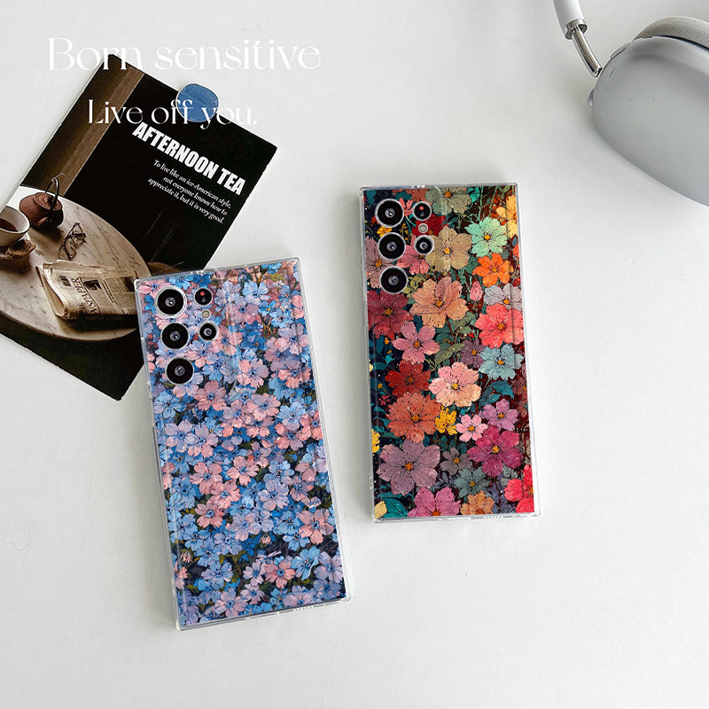 SAMSUNG ดอกไม้เคสโทรศัพท์สําหรับSamsung S25 FE S26 A57 A37 A07 A17 A16 A06 5G A26 A36 A56 A15 A25 A35 A55 S24 S23 S21 FE S22 หมายเหตุ 20 Ultra 10 A54 A53 A54 A54 A54 A54 A53 A54 A54 A54 A54 A54 A54 A53 A54 A54 A54 A54 A54 A54 A54 A54 A54 A54 A53 ปกอ่อน