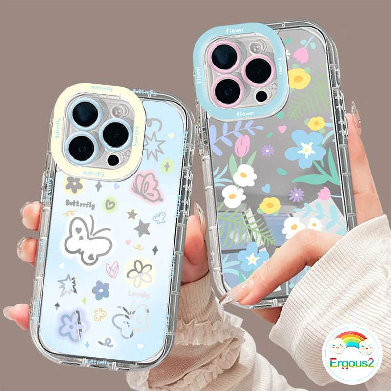 การ์ตูนโดนัลด์ดั๊กกระจกปลอกเข้ากันได้สําหรับ IPphone 16 1112 13 14 15 · 7Plus Pro Max Xs Plus Xr Ins