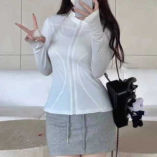เสื้อกันแดดแขนยาวผู้หญิง ผ้าซีลเย็น ใส่แล้วเย็นสบาย