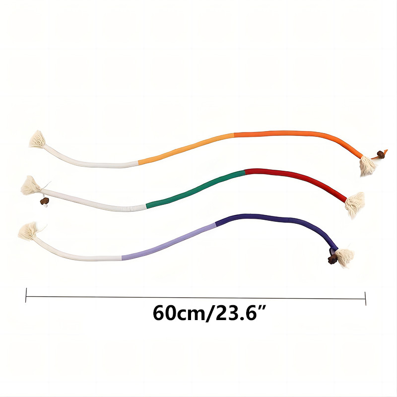 1pc Cat Scratcher เชือกของเล่นเชือกฝ้ายกัดของเล่น Chewing Paw Claw เฟอร์นิเจอร์ Protector Scratching ของเล่นแมวปริศนา - รูปที่ 5