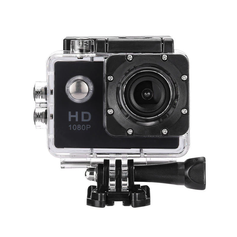 กล้องบันทึกหมวกกันน็อคมอเตอร์ไซค์ 4K HD กันสั่น กล้องกีฬา 360 องศา กล้องติดศีรษะ thumbnail 6