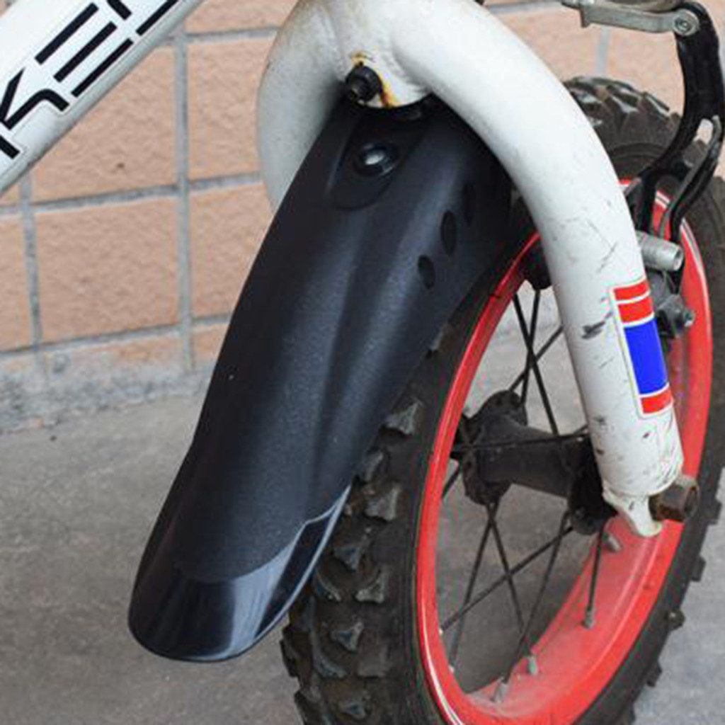 [YUE]1 คู่จักรยานเด็ก Mudguards PVC พลาสติกด้านหน้าและด้านหลัง Fender Kit PVC Mudguards พร้อมสกรู ราคา ถูกที่สุด ดีลบีเคเค แกลเลอรีภาพที่ 5