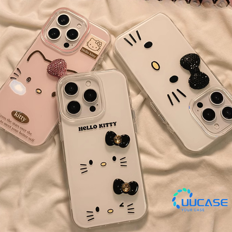 สําหรับ iphone 16pro Winking cat emoji เคสโทรศัพท์ iphone15 ใหม่ 13 ผู้หญิง 14promax สองชั้นรวมทุกอย