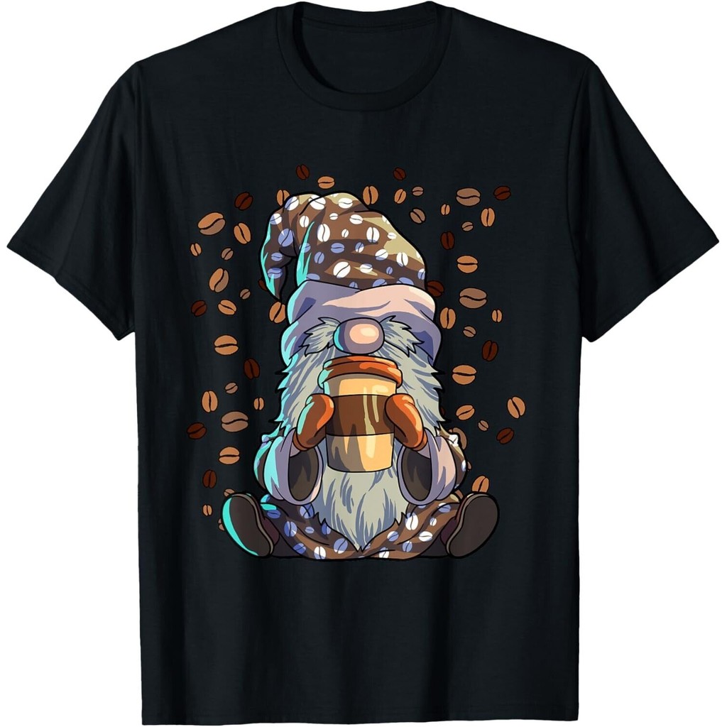 Coffee Café Coffeine Barista Gnome Lover Coffee เสื้อยืด