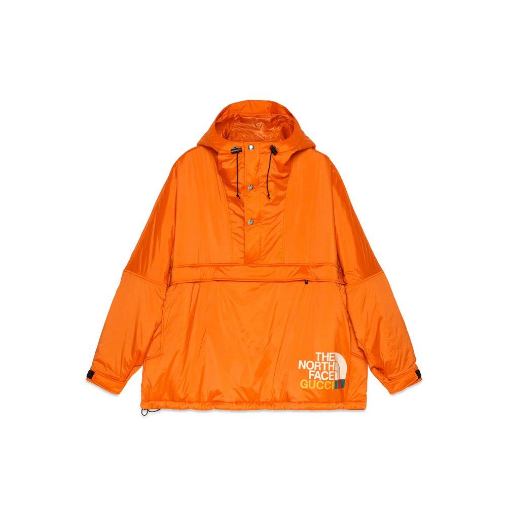 Gucci x The North Face Anolac Jacket Orange Unused