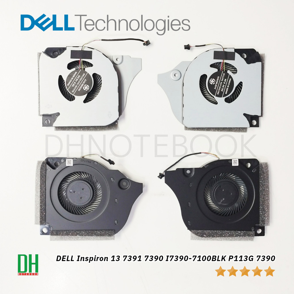พัดลมระบายความร้อน DELL Inspiron G5-5590, G7-7790, G7-7590, P82F, อะไหล่พัดลมโน๊ตบุ๊ค OEM คุณภาพสูง