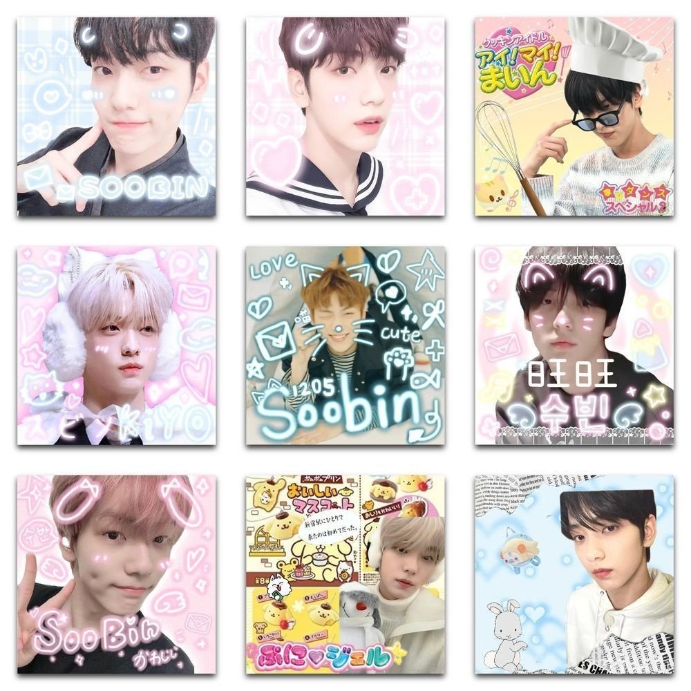 180 TXT Cui Xiubin Graffiti Avatar Sticker รูปหล่อไอดอลตกแต่งอุปกรณ์ต่อพ่วงสติกเกอร์เดสก์ท็อป DIY♥♥