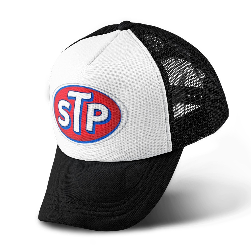 Stp มอเตอร์น้ํามัน Series Trucker หมวก Snapback สายคล้องคอเบสบอลหมวกผู้ชายผู้หญิงผ้าฝ้าย Casual Suns