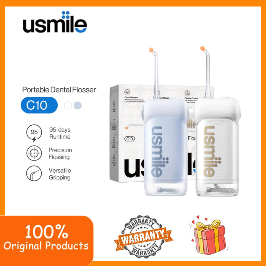 Usmile C10 irrigator portable water flosser with 4 modes for oral cleaning