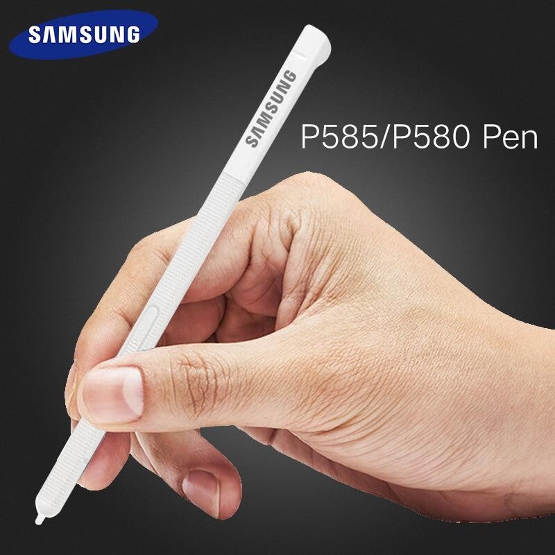 ของแท้ 100% ปากกาสไตลัส S-Pen สีขาว สีดํา แบบเปลี่ยน สําหรับ Samsung Galaxy Tab A 10.1 (2016) P585 P580 S