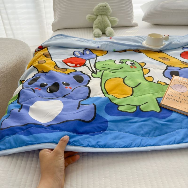 ผ้าห่มเด็ก ผ้านวมแบบบาง ลายการ์ตูน ขนาด110*150cm - รูปที่ 5