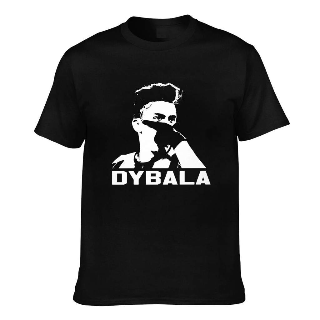 Salepauno Dybala Mask บุคลิกภาพผู้ชายเสื้อยืดพิมพ์ลาย