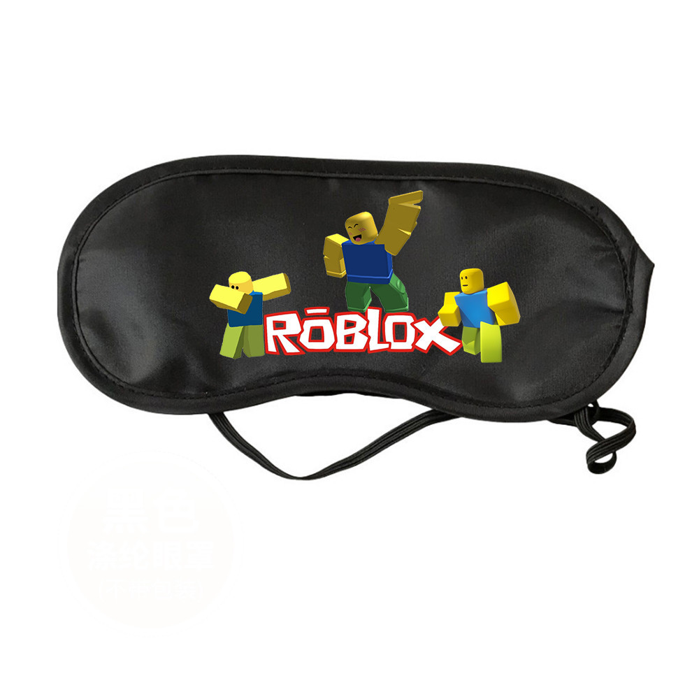 หน้ากากปิดตานอนหลับ ลายการ์ตูนอนิเมะ Roblox น้ําหนักเบา เหมาะกับเป็นของขวัญ สําหรับสํานักงาน