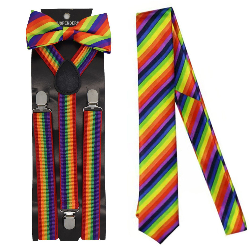 เนคไท เนกไท สายรุ้ง LGBT เหมาะกับทุกโอกาส pride