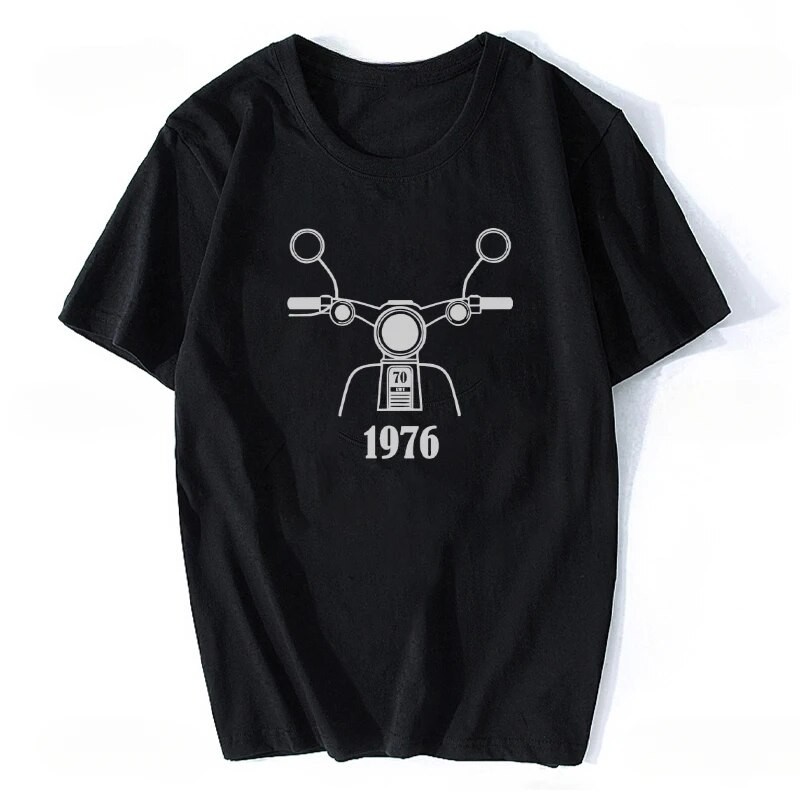 Y2K Motor Printing Harajuku Tshirt Street Clothing Streetwear Mens
