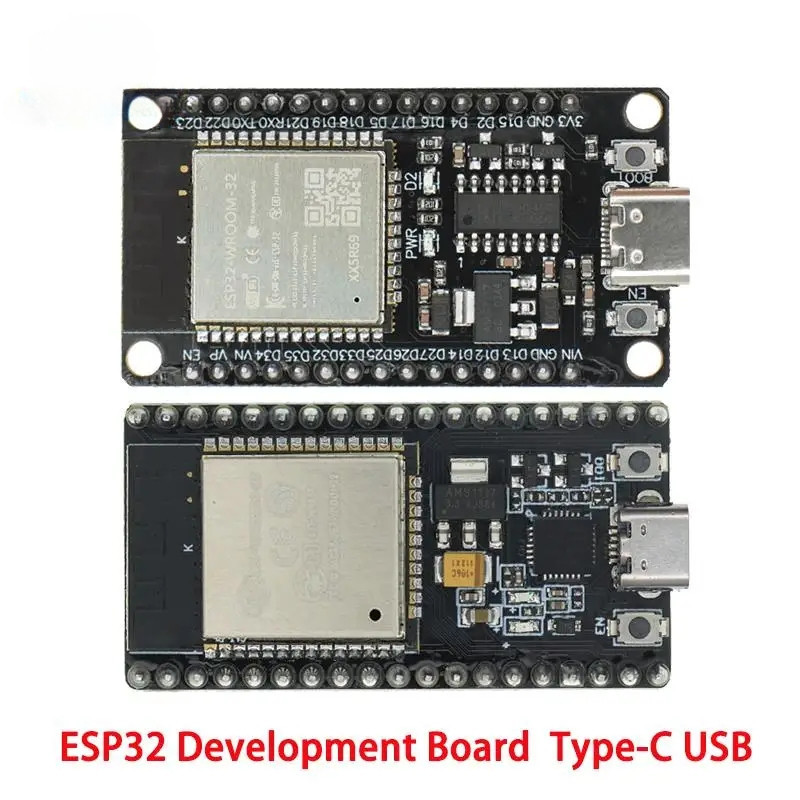บอร์ดไมโครคอนโทรลเลอร์ ESP32 TYPE-C USB CH340C WiFi และบลูทูธ พลังงานต่ํา ESP32-DevKitC-32 ESP-WROOM-32