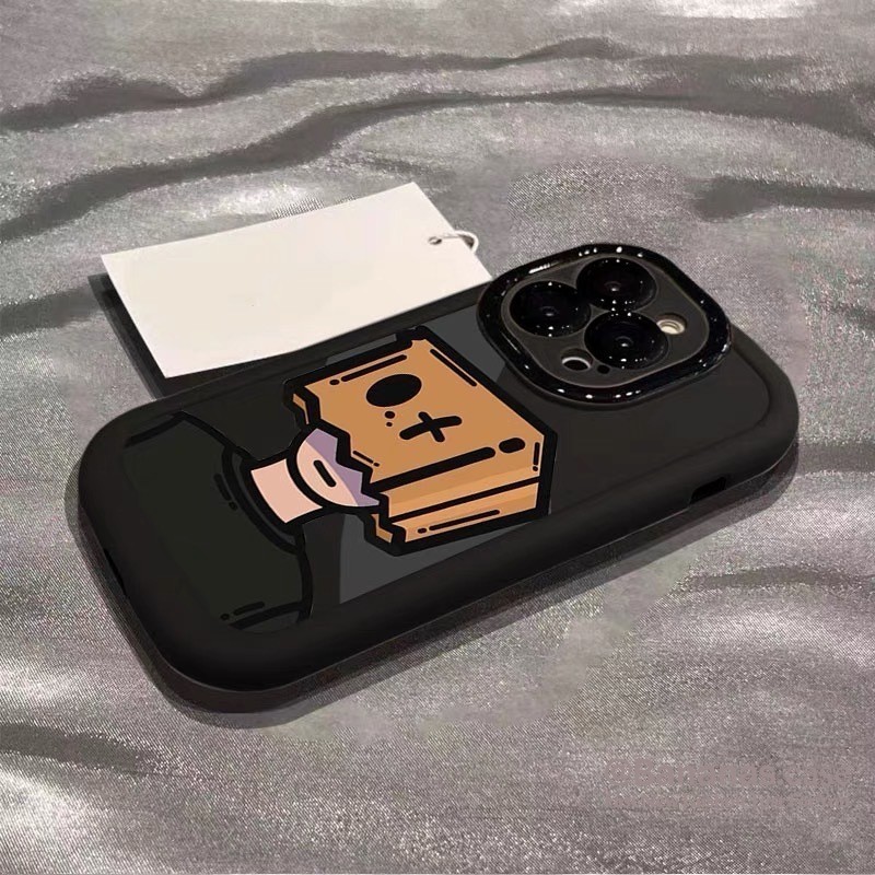 เคสโทรศัพท์มือถือ แบบนิ่ม ลายการ์ตูนผู้ชาย สําหรับ iPhone 15 14 13 12 11 Pro Max X Xr Xs Max 7 8 Plus