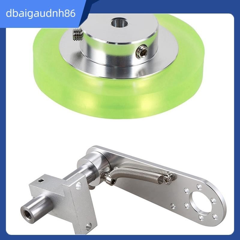 【 คลังสินค ้ าพร ้ อม 】 ล ้ อวัด Encoder อุตสาหกรรมอลูมิเนียมโพลียูรีเทนขนาด 200 มม . พร ้ อมขายึดตัวเข ้ ารหัสอลูมิเนียมขนาด 20 มม .