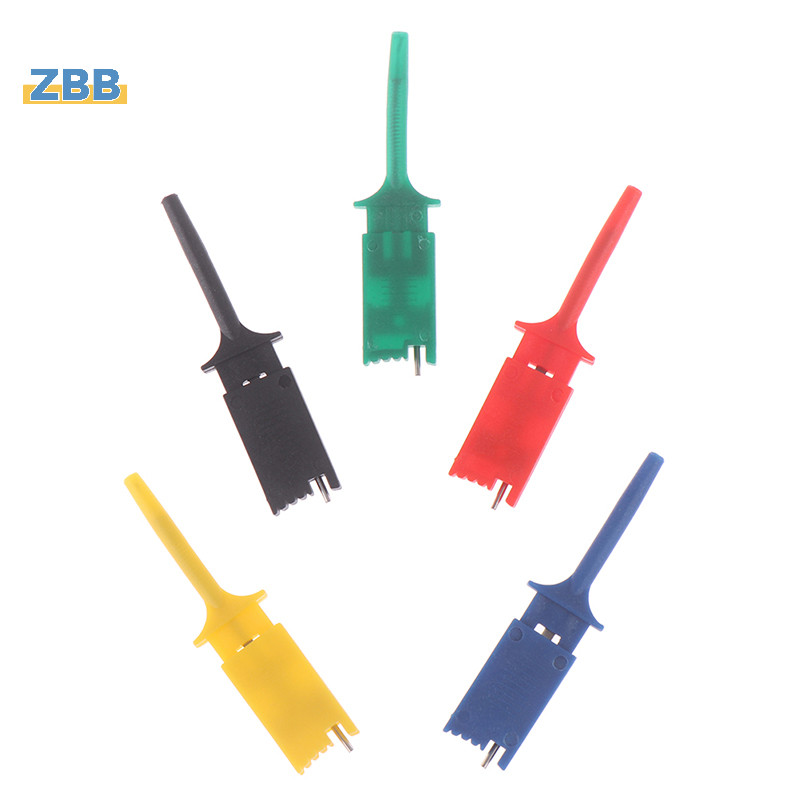 Zbb &gt; 5 ชิ ้ น/set Meter Tester Leads Test Probe Hook สําหรับ SMD IC Test Cilps SMD IC Hook ใหม ่