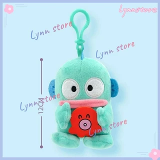 การ ์ ตูนของแท ้ Sanrio ของเล ่ นตุ ๊ กตา HANGYODON Keychian น ่ ารัก HANGYODON ตุ ๊ กตาพวงกุญแจผู ้ หญิงกระเป ๋ า Keychians สาว Birtnday ของขวัญ