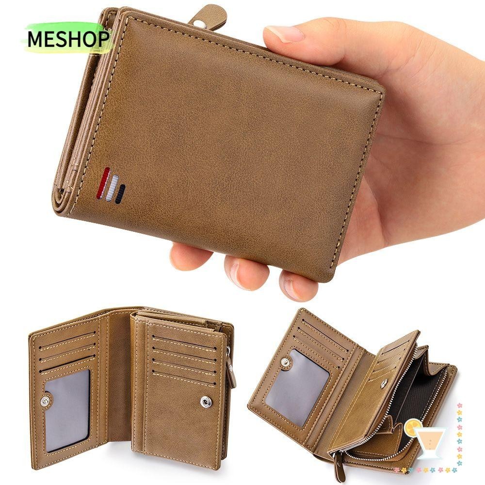 Me Mens Leather Wallet Practical Business Wallets Multifunction Card Holder