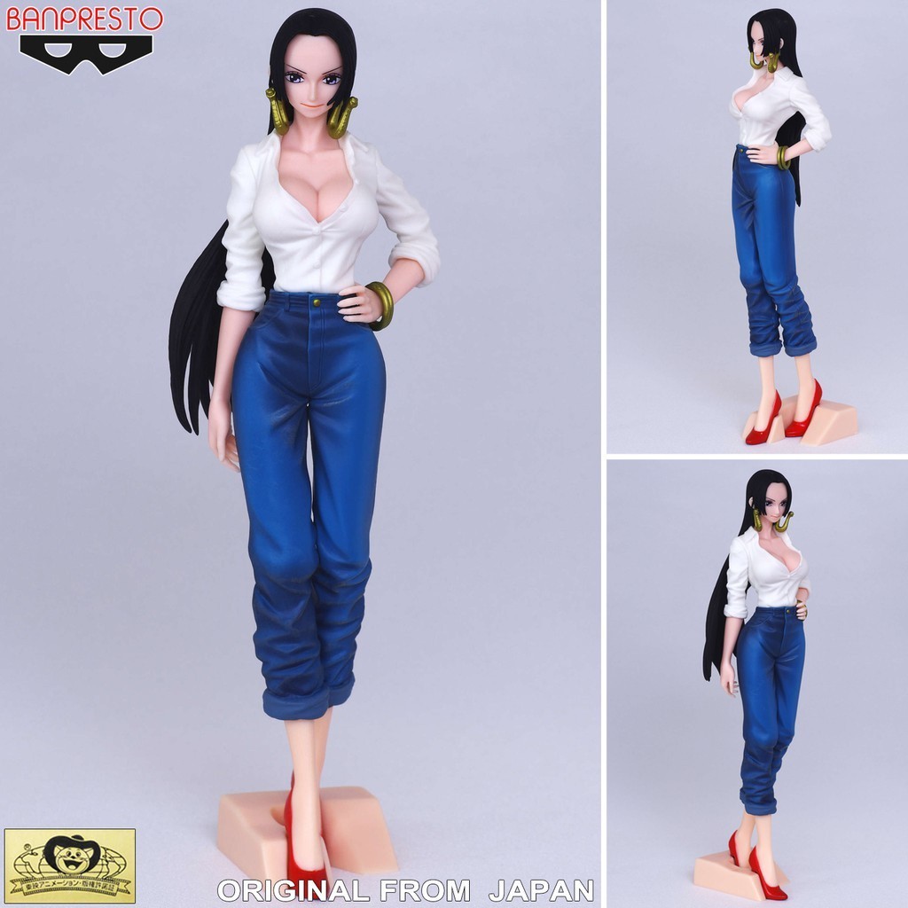 พร้อมส่ง Model Figure งานแท้  ฟิกเกอร์ โมเดล แมวทอง Banpresto One Piece วันพีซ วันพีช Boa Hancock โบ