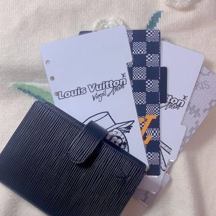 Boutique Ready Stock จัดส่งฟรี Virgil Ablon Handbook Separation Page Index Page A6perA7 พลาสติกสองด้