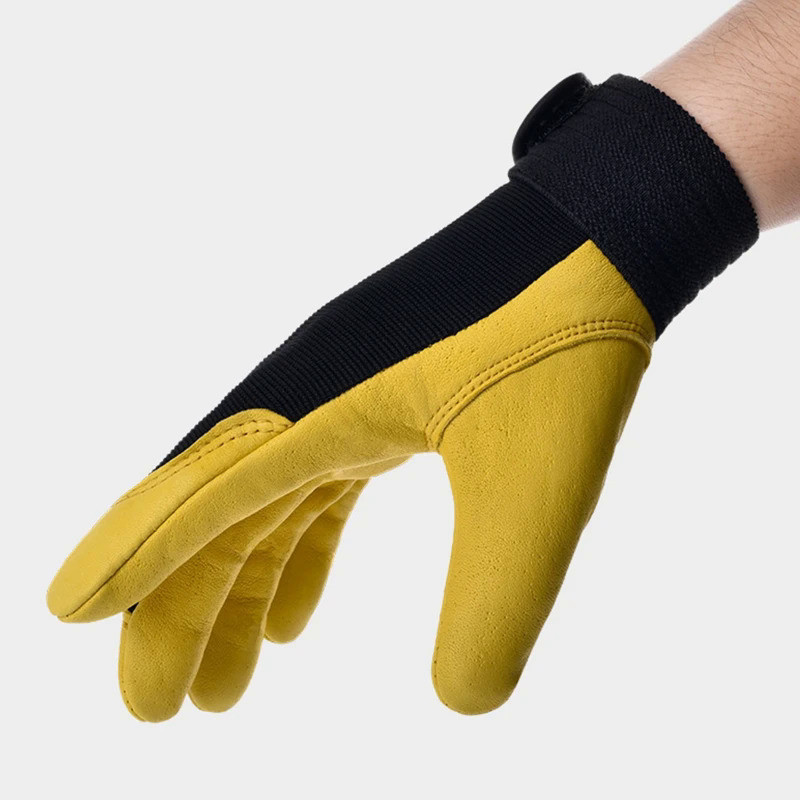 1 Pair Safety Work Gloves Builder Gloves Gardening Gloves Light-Duty Mechanic Gloves Imitation Sheep