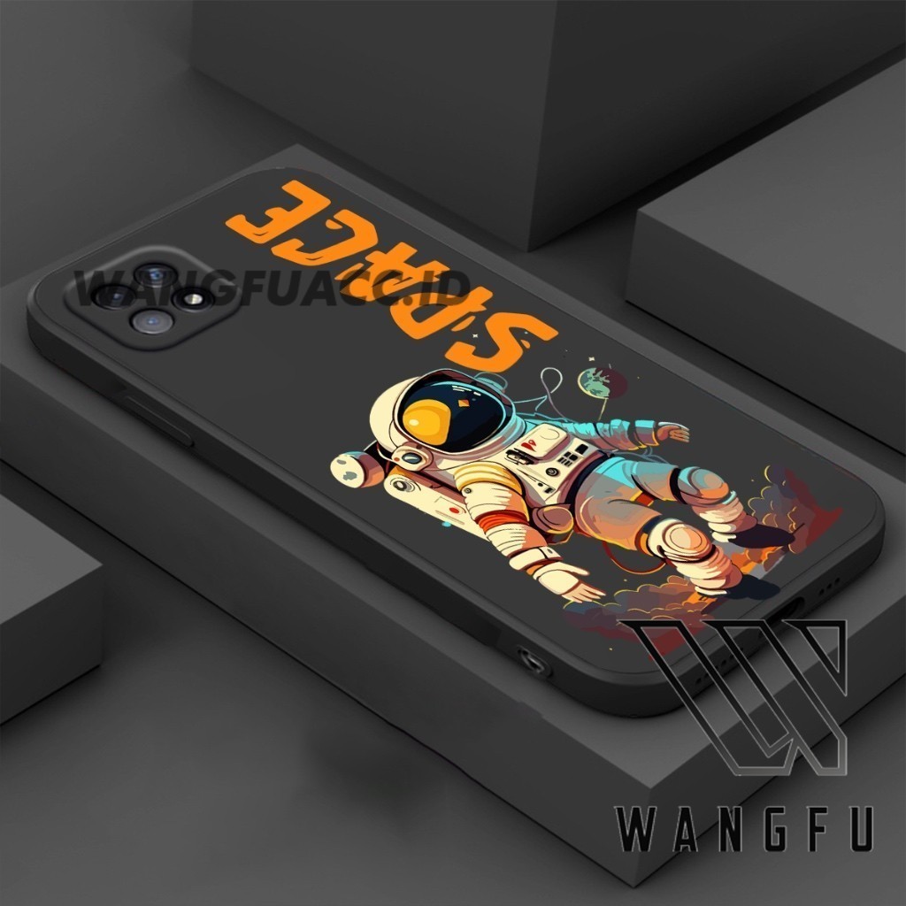 WF CASE SPACE REALME 5 5 PRO 8i C11 C15 C2 C20 C55 C53 C67 C51 C31 C30 10 C33 C35 NARZO 50a 50A PRIM