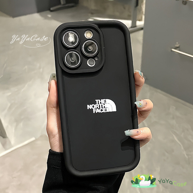 สำหรับ iPhone11 13 Case FOR เคสไอโฟน14 15 12 pro max 6 7 8 14 15 Plus X XR XS Max The North Face รุ่น สไตล์ TPU Soft เคส