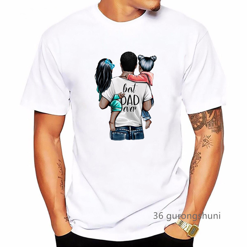 แฟชั่น ใหม่ผู้ชาย เสื้อยืด ตลกวันพ่อพิมพ์กราฟิกสําหรับวันพ่อเสื้อผ้า เสื้อยืด ฤดูร้อนลําลองผู้ชาย เสื้อยืด ท็อปส์