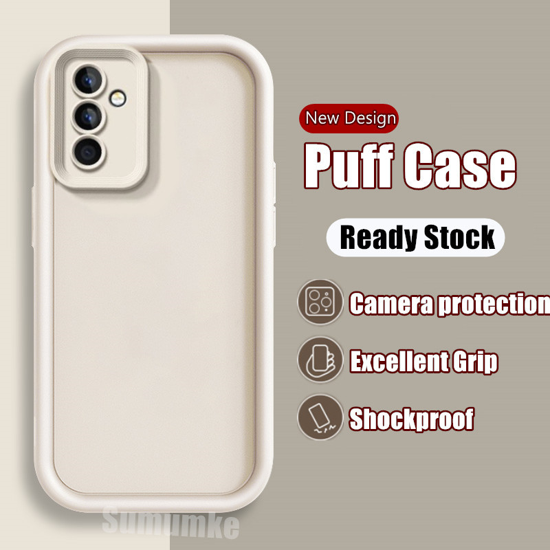 สําหรับ Samsung Galaxy A37 5G 6.7 นิ้ว SM-A376 A376B A376U A376W A3760 ผิวสัมผัสซิลิโคนนุ่มกรณีกล้อง