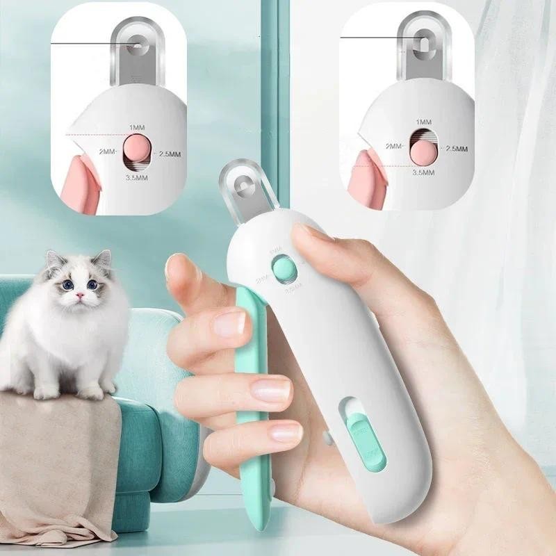 กรรไกรตัดเล็บสัตว์เลี้ยงมืออาชีพพร้อมรูปรับได้แมวสุนัขกรรไกรตัดเล็บตัดสัตว์เลี้ยงกรงเล็บ ที ริมเมอร์ ลูกสุนัขลูกแมวดูแลกรูมมิ่งเครื่องมื