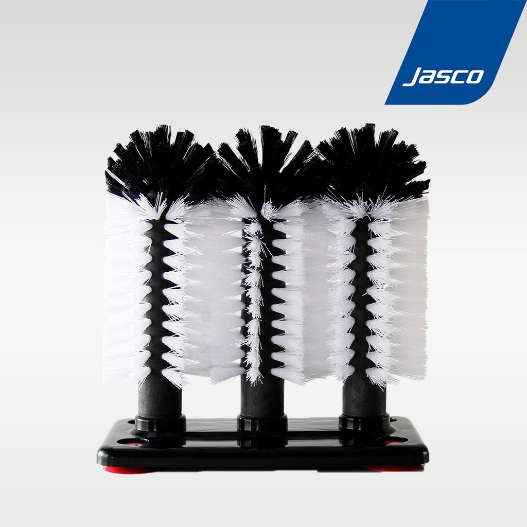 Jasco แปรงล้างแก้ว 3 หัว Triple Glass Brushes #70940