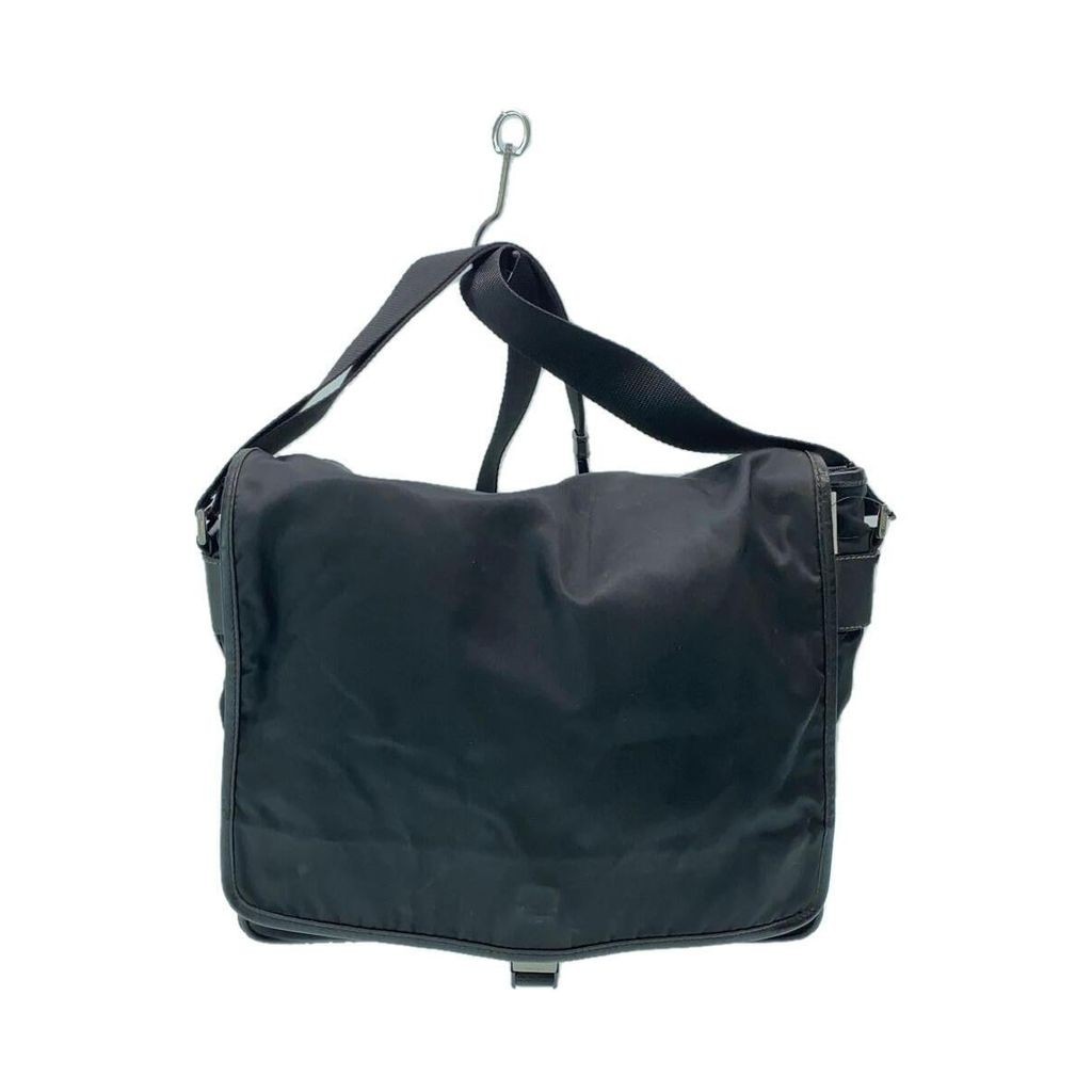 PRADA Shoulder Bag Messenger Nylon Black Direct from Japan Secondhand